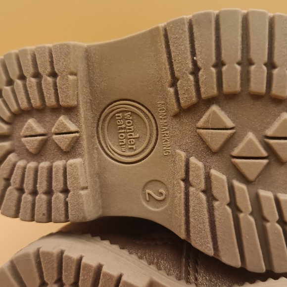 Wonder Nation Tan Owl Kids Boots - Picture 7 of 8